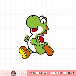 Super Mario Yoshi Good Luck Charm Action Pose png, digital download, instant