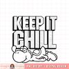 Super Mario Yoshi Keep It Chill Outline Portrait png, digital download, instant .jpg