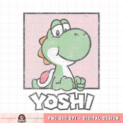 Womens Super Mario Yoshi Simple Portrait  png, digital download, instant