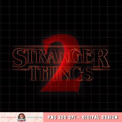 Netflix Stranger Things 2 Dark Logo T-Shirt copy