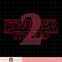 Netflix Stranger Things 2 Simple Logo T-Shirt copy