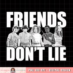Netflix Stranger Things Friends Don't Lie Group Shot T-Shirt copy