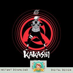 Naruto Shippuden Kakashi Sharingan Eye Symbol png, digital download, instant
