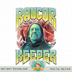 Star Wars The Book Of Boba Fett Rancor Keeper Poster png, digital download, instant