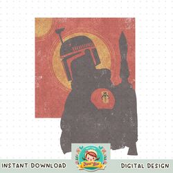 Star Wars The Book of Boba Fett Red Tatooine png, digital download, instant