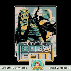 Star Wars The Book Of Boba Fett Tusken Raider Retro Style png, digital download, instant