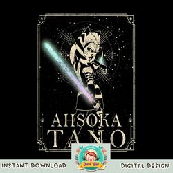Star Wars The Clone Wars Ahsoka Tano Celestial Portrait png, digital download, instant