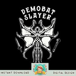 Stranger Things 4 Demobat Slayer V1 png, digital download, instant