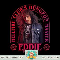 Stranger Things 4 Eddie Munson Hellfire Club Dungeon Master png, digital download, instant