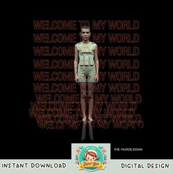 Stranger Things 4 Eleven Welcome To My World Stack png, digital download, instant