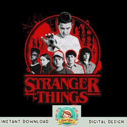 Stranger Things 4 Group Shot Growing Up png, digital download, instant