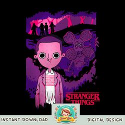 Stranger Things Day Lurking Demogorgon Illustration png, digital download, instant