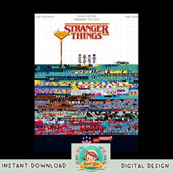 Stranger Things Day Pixel Poster png, digital download, instant