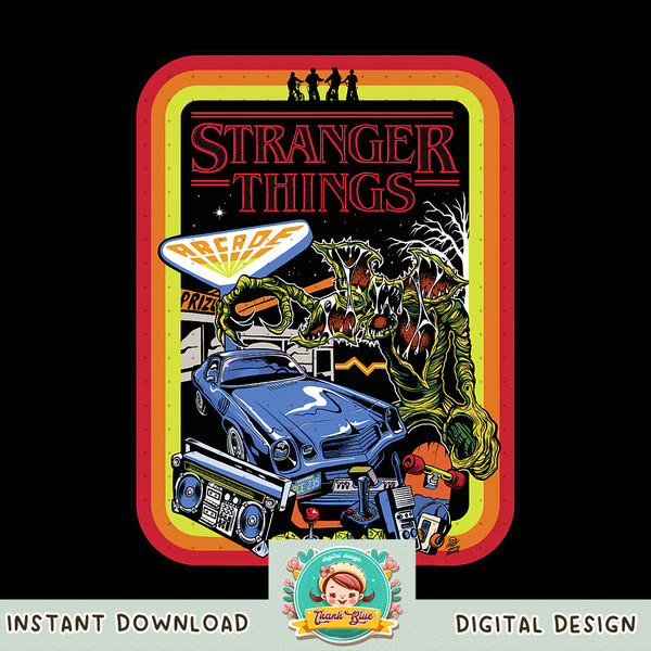 Stranger Things Day Retro Poster Short Sleeve png, digital download, instant .jpg