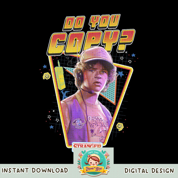 Stranger Things Dustin Henderson Do You  Retro Logo png, digital download, instant .jpg
