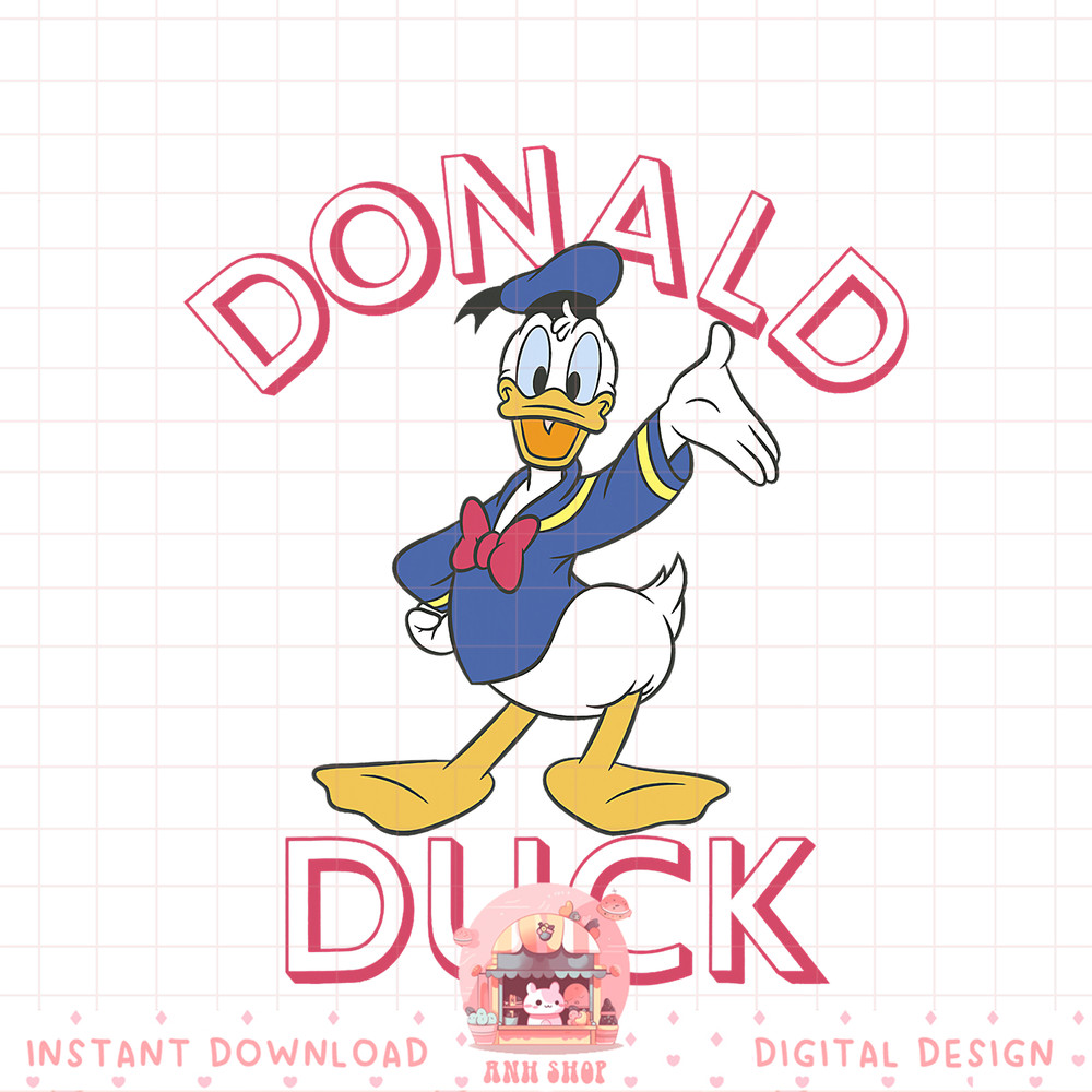Disney Mickey And Friends Donald Duck Hello Portrait PNG Download copy.jpg