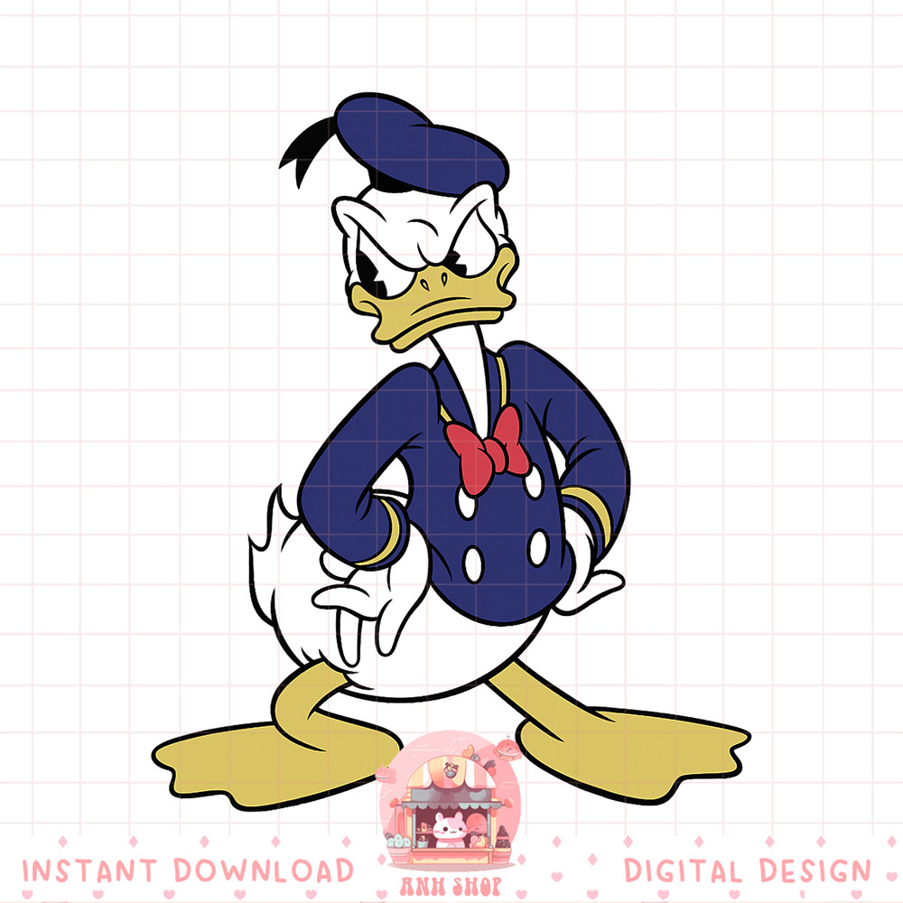 Disney Mickey And Friends Donald Duck Vintage Portrait PNG Download copy.jpg