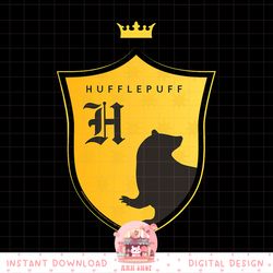 harry potter hufflepuff _h_ shield crest png download copy