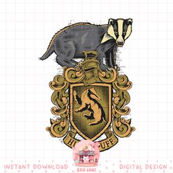 harry potter hufflepuff badger crest png download copy