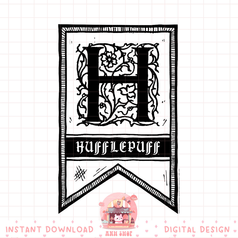 Harry Potter Hufflepuff Drawn Banner PNG Download copy.jpg