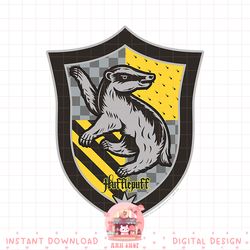 harry potter hufflepuff shield crest png download copy