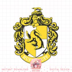 harry potter hufflepuff simple crest png download copy