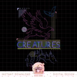 harry potter magical creatures line drawings png download copy