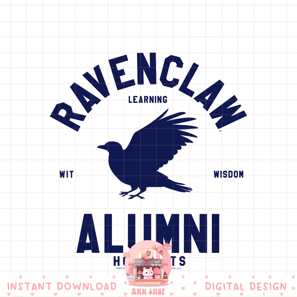 Harry Potter Ravenclaw Alumni Logo png, digital download, instant .jpg