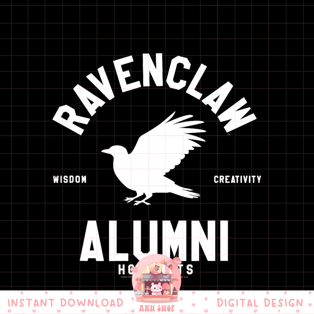 Harry Potter Ravenclaw Alumni Wisdom Creativity Hogwarts png, digital download, instant .jpg