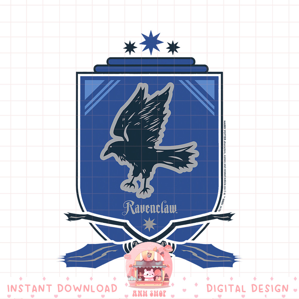 Harry Potter Ravenclaw Quidditch Crest png, digital download, instant .jpg