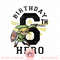 Legend Of Zelda Link 6th Birthday Hero Triforce Logo png, digital download, instant .jpg