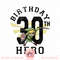 Legend of Zelda Link 30th Birthday Hero Portrait Logo png, digital download, instant .jpg