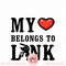Legend of Zelda My Heart Belongs To Link Graphic png, digital download, instant png, digital download, instant .jpg