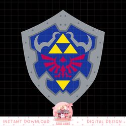legend of zelda shield of hyrule portrait png, digital download, instant