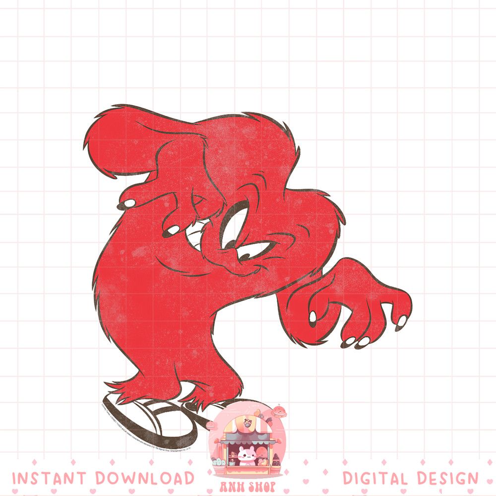 Looney Tunes Gossamer Simple Portrait png, digital download, instant .jpg