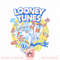 Looney Tunes Group Shot Escape The Logo Run png, digital download, instant .jpg