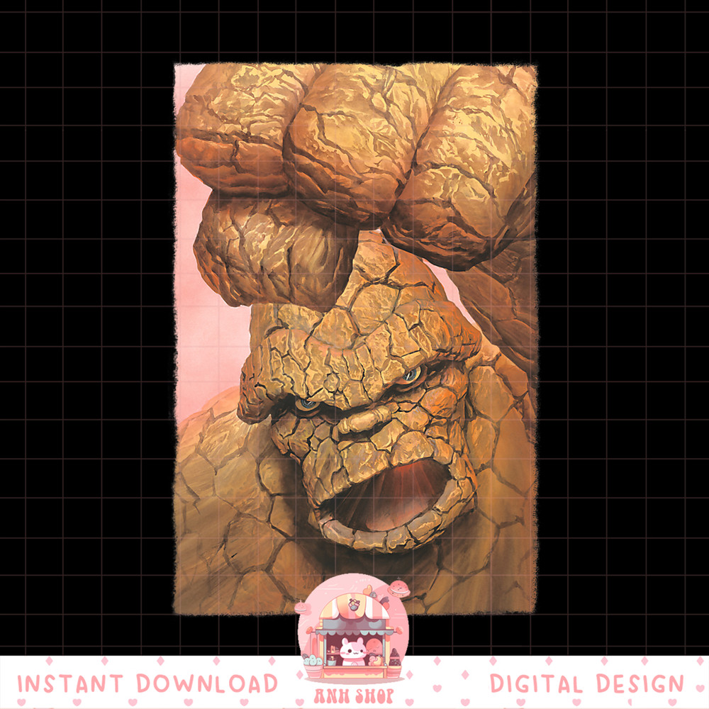 Marvel Fantastic Four The Thing Marvelocity png, digital download, instant png, digital download, instant .jpg