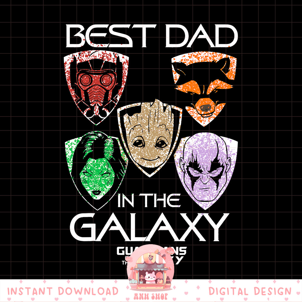 Marvel Guardians Best Dad Father_s Day Graphic png, digital download, instant .jpg