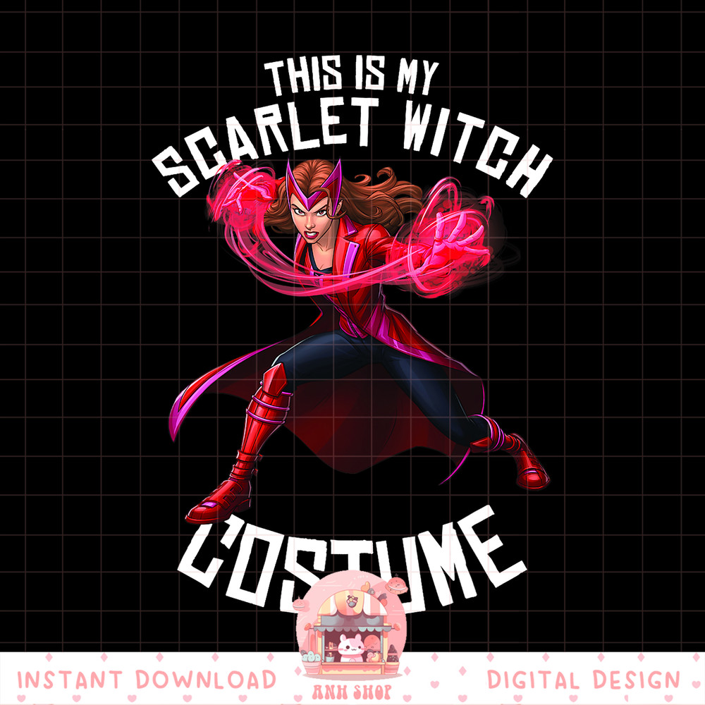 Marvel Halloween This Is My Scarlet Witch Costume png, digital download, instant .jpg