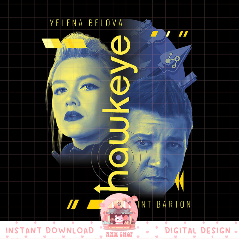 Marvel Hawkeye Yelena And Clint Dual Archers Poster png, digital download, instant.pngMarvel Hawkeye Yelena And Clint Dual Archers Poster png, digital download,