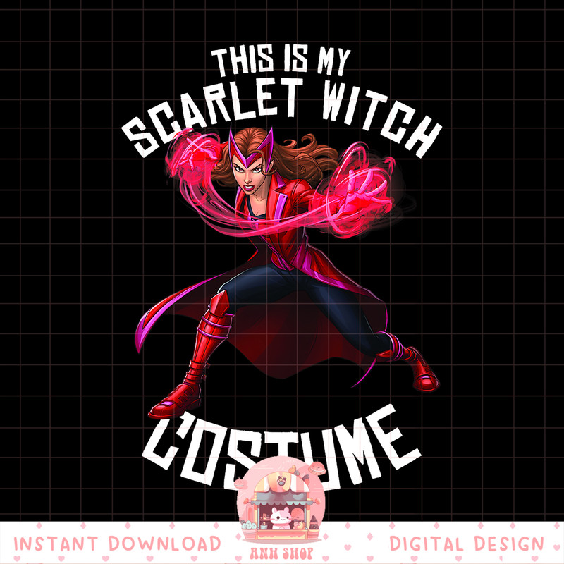 Marvel Halloween This Is My Scarlet Witch Costume png, digital download, instant .jpg