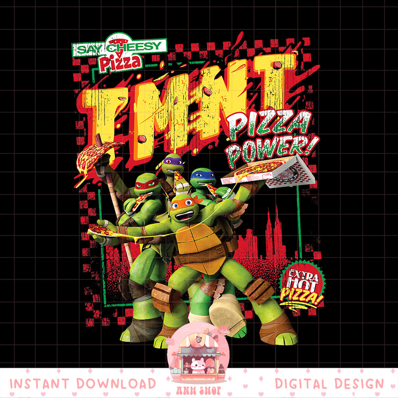 Nickelodeon Teenage Mutant Ninja Turtles 5 NKTMN1001 png, digital download, instant .jpg