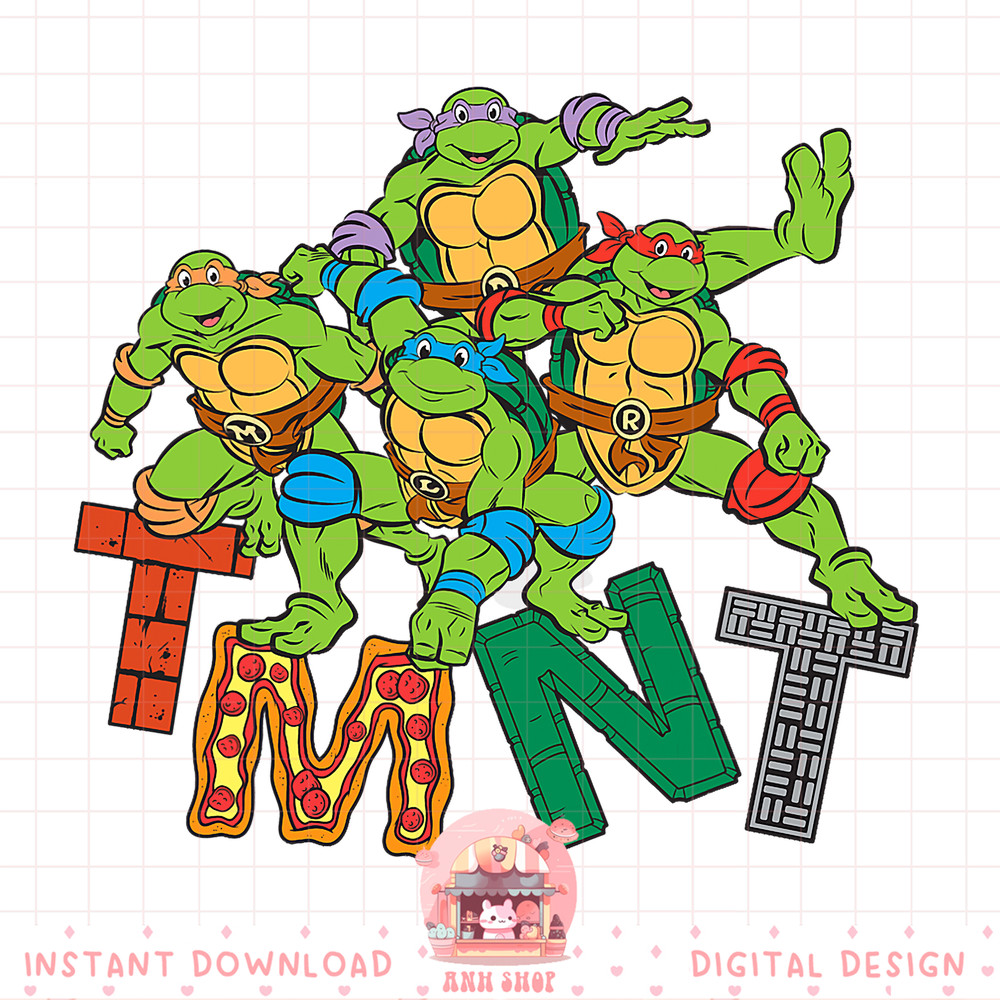 Ninja Turtles Balancing On Top Of TMNT Font png, digital download, instant.pngNinja Turtles Balancing On Top Of TMNT Font png, digital download, instant .jpg