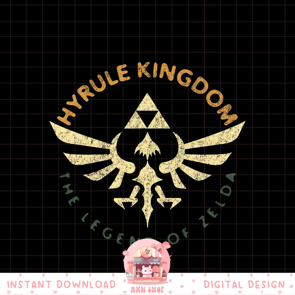 Nintendo Legend Of Zelda Hyrule Kingdom Tri Force Poster png, digital download, instant .jpg