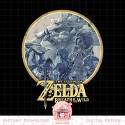 nintendo zelda breath of the wild rock badge graphic png, digital download, instant png, digital download, instant