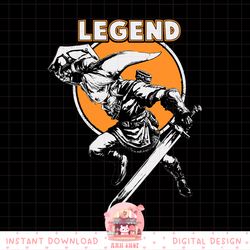 nintendo zelda link warrior stance legend graphic png, digital download, instant png, digital download, instant