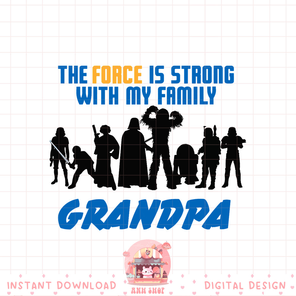 Star Wars The Force Matching Family GRANDPA png, digital download, instant png, digital download, instant .jpg