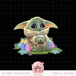 star wars the mandalorian easter grogu egg hunt winner png, digital download, instant