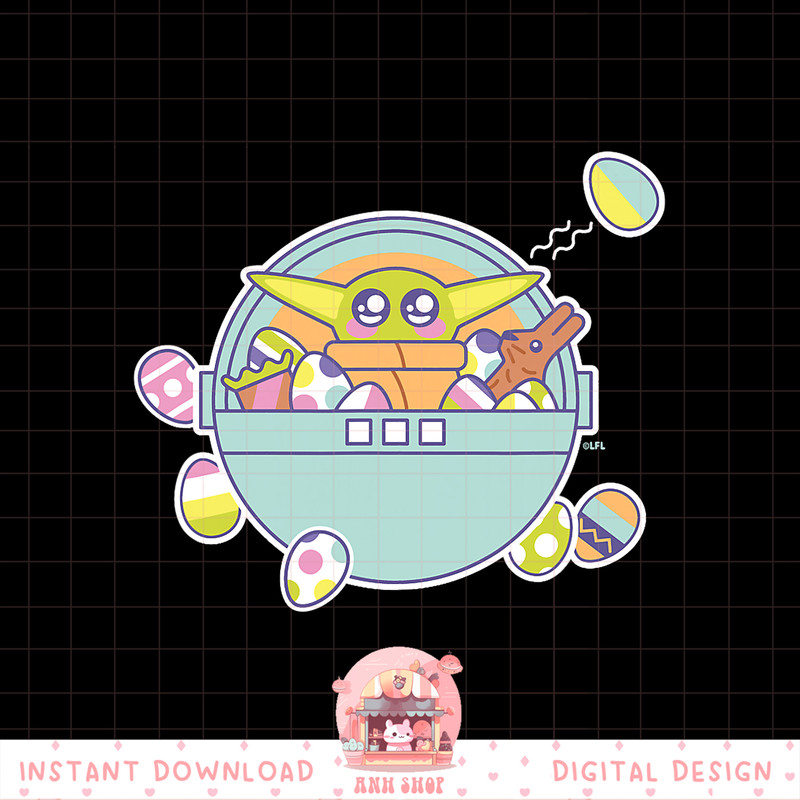 Star Wars The Mandalorian Grogu Easter Egg-Citement png, digital download, instant .jpg