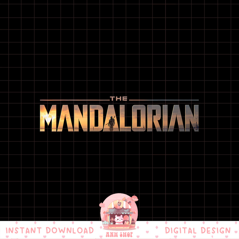 Star Wars The Mandalorian Series Logo png, digital download, instant .jpg
